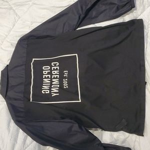 Opening ceremony light weight windbreaker jacket size large